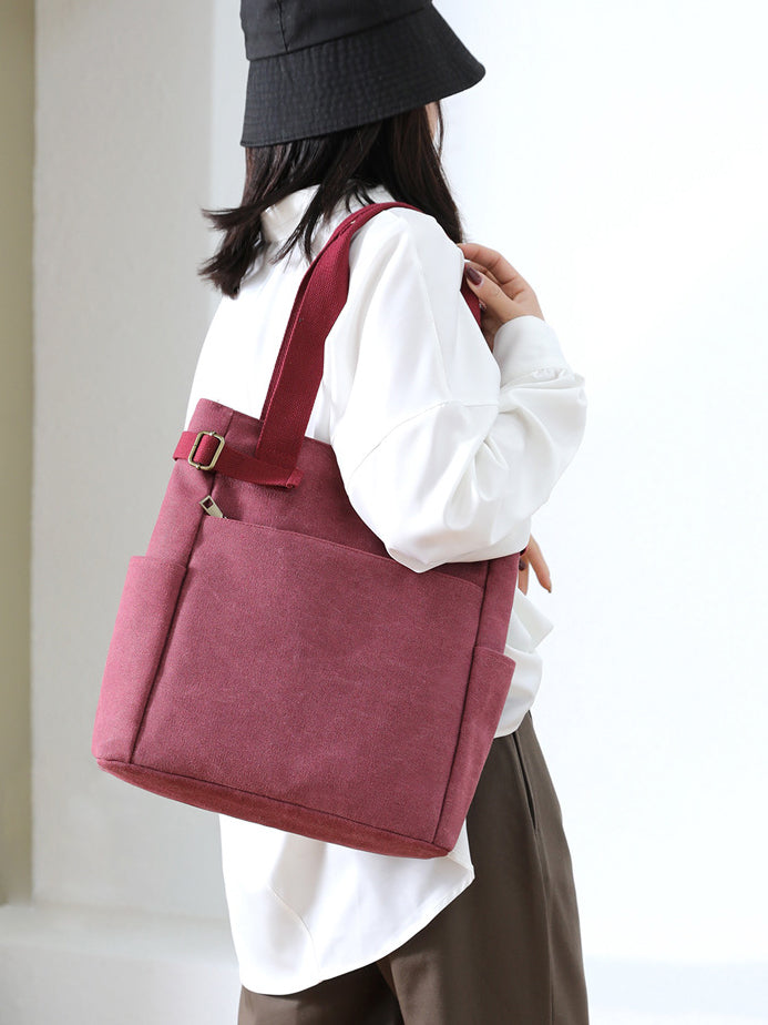 2WAYキャンバストートバッグ 7色入 - SonderSable