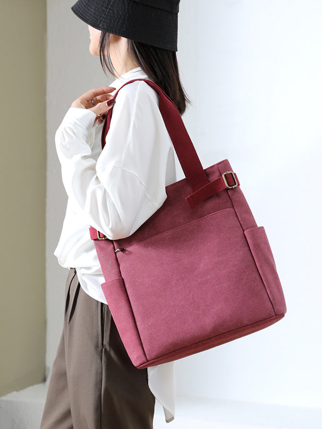 2WAYキャンバストートバッグ 7色入 - SonderSable