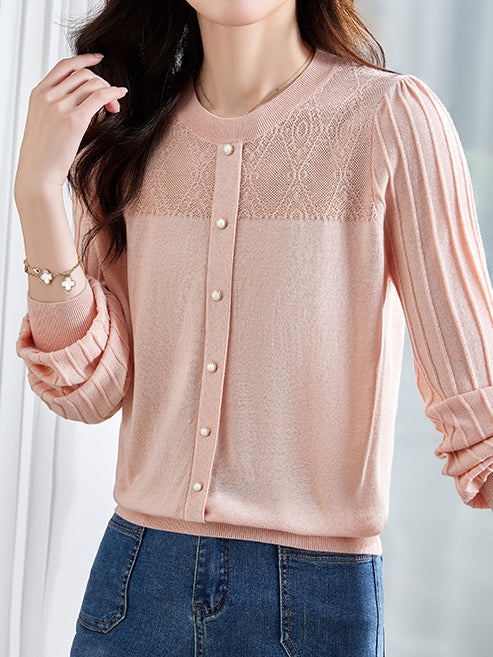 Sheer knit docking knit (6 colors)