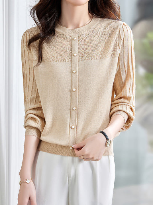 Sheer knit docking knit (6 colors)